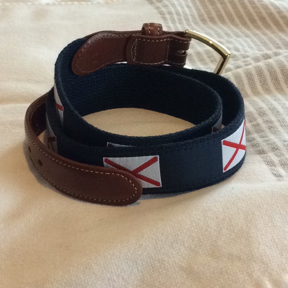 Country Club Prep Alabama State Flag Belt